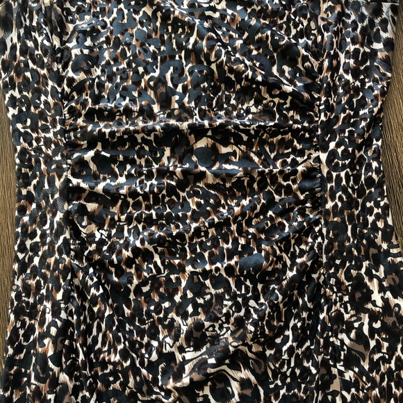 Joseph Ribkoff Animal Print Signature Dress - Picture 2 of 8
